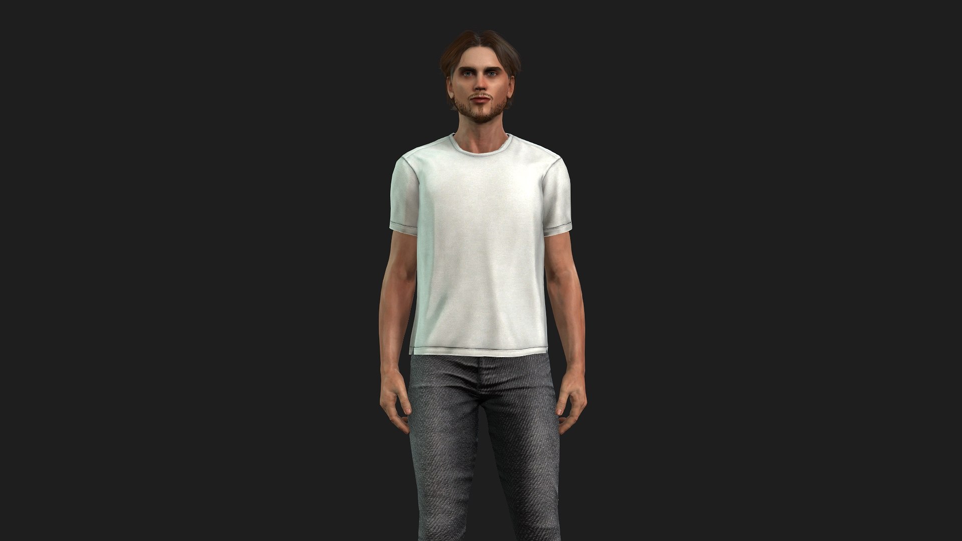 3D Male Character Fully Rigged Game Ready And Animation Optimized 3D ...