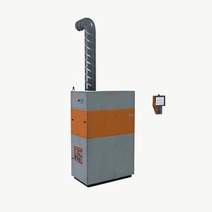 3D model Fume Extraction system