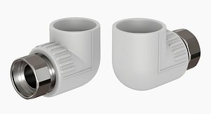 Cover with cap nut metal fitting