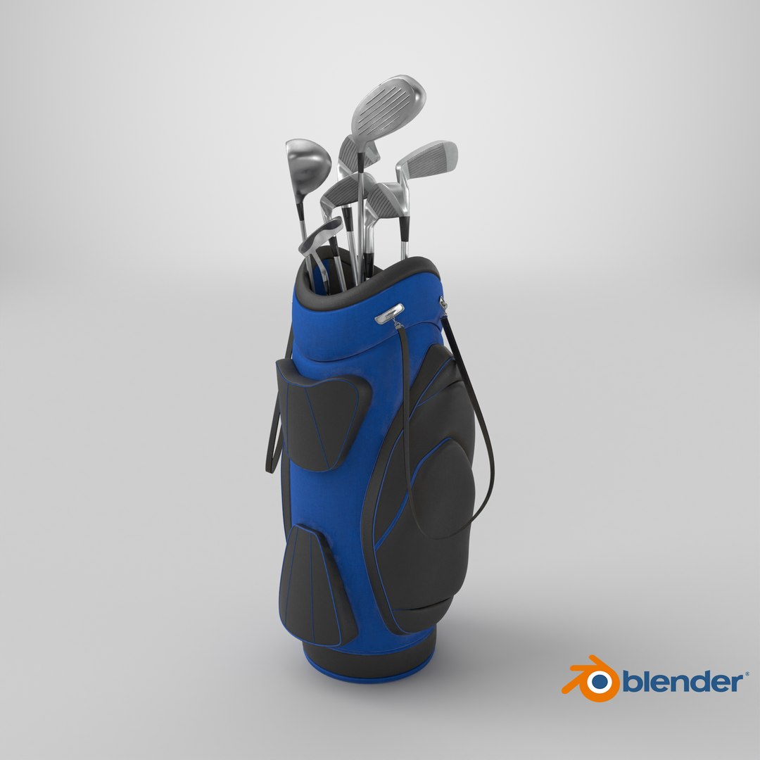 Golf Clubs 3D TurboSquid 2117635