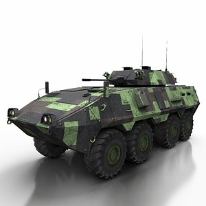 3D armored personnel carrier cm-33