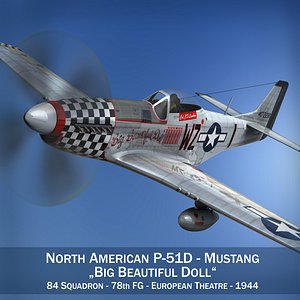 3d north american - big