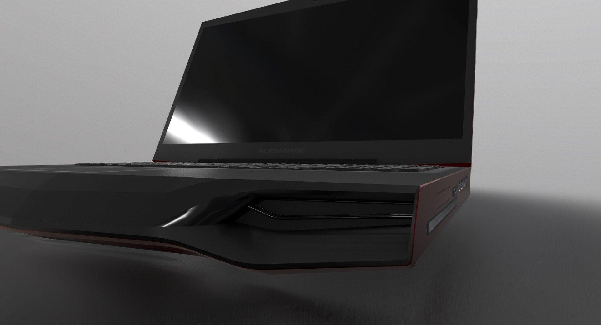 Laptop Alienware M18x 3D Model - TurboSquid 1234179
