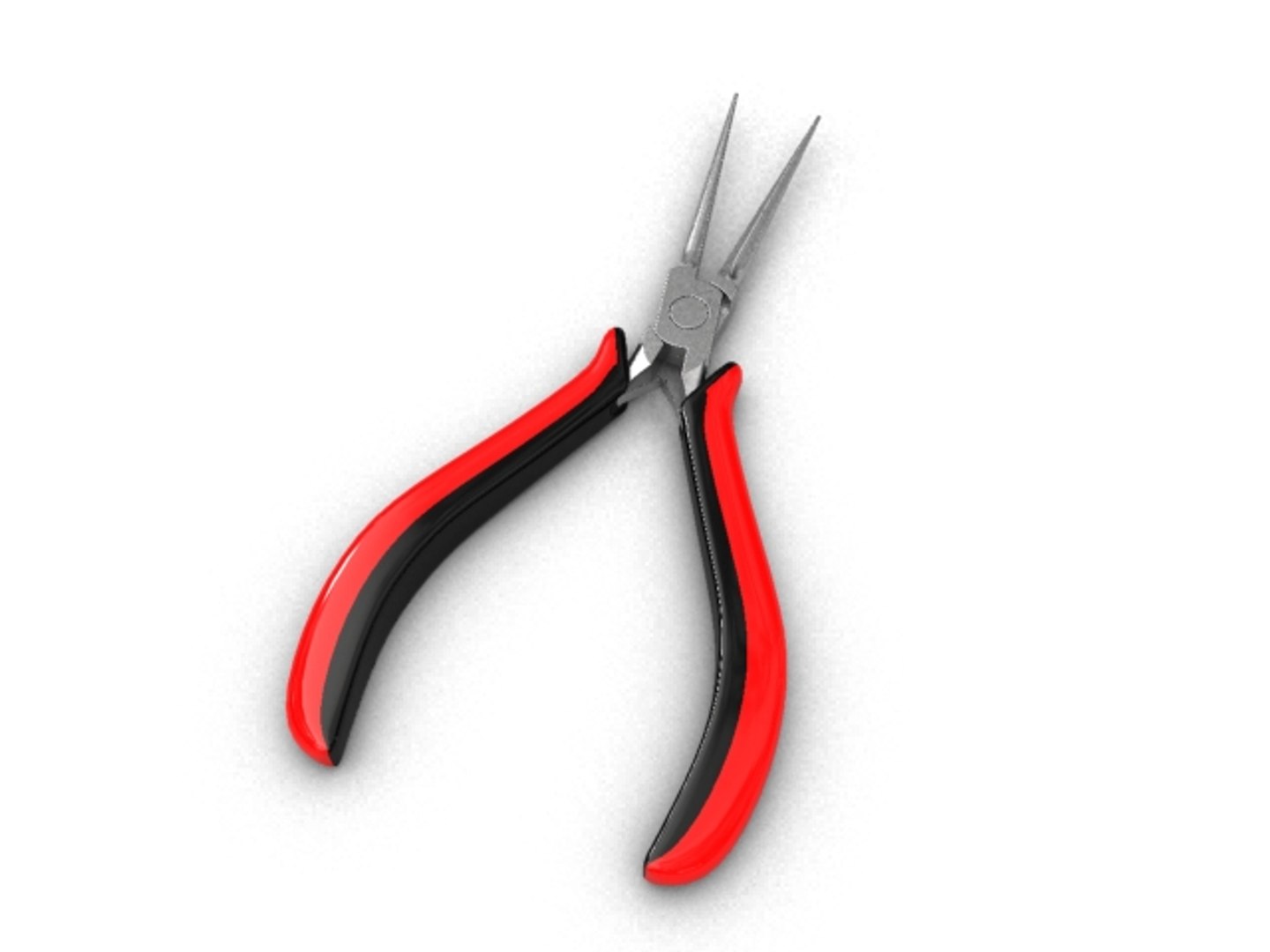 3d model needle nose plier