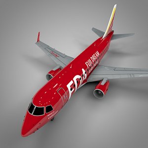 fuji dream ja01fj embraer170 3D model