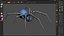 Black widow spider basemesh