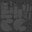Black widow spider basemesh