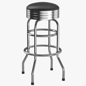 3D model Bar stool v3