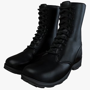 army boots 3d model