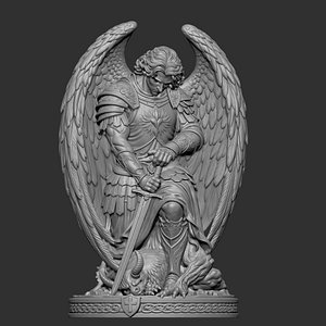 Saint Michael the Archangel 3D model