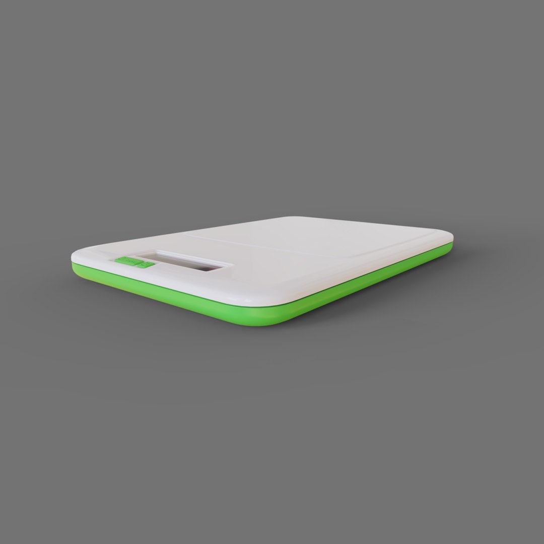 Kitchen Scales Tupperware 7114A 3D Model - TurboSquid 2252079