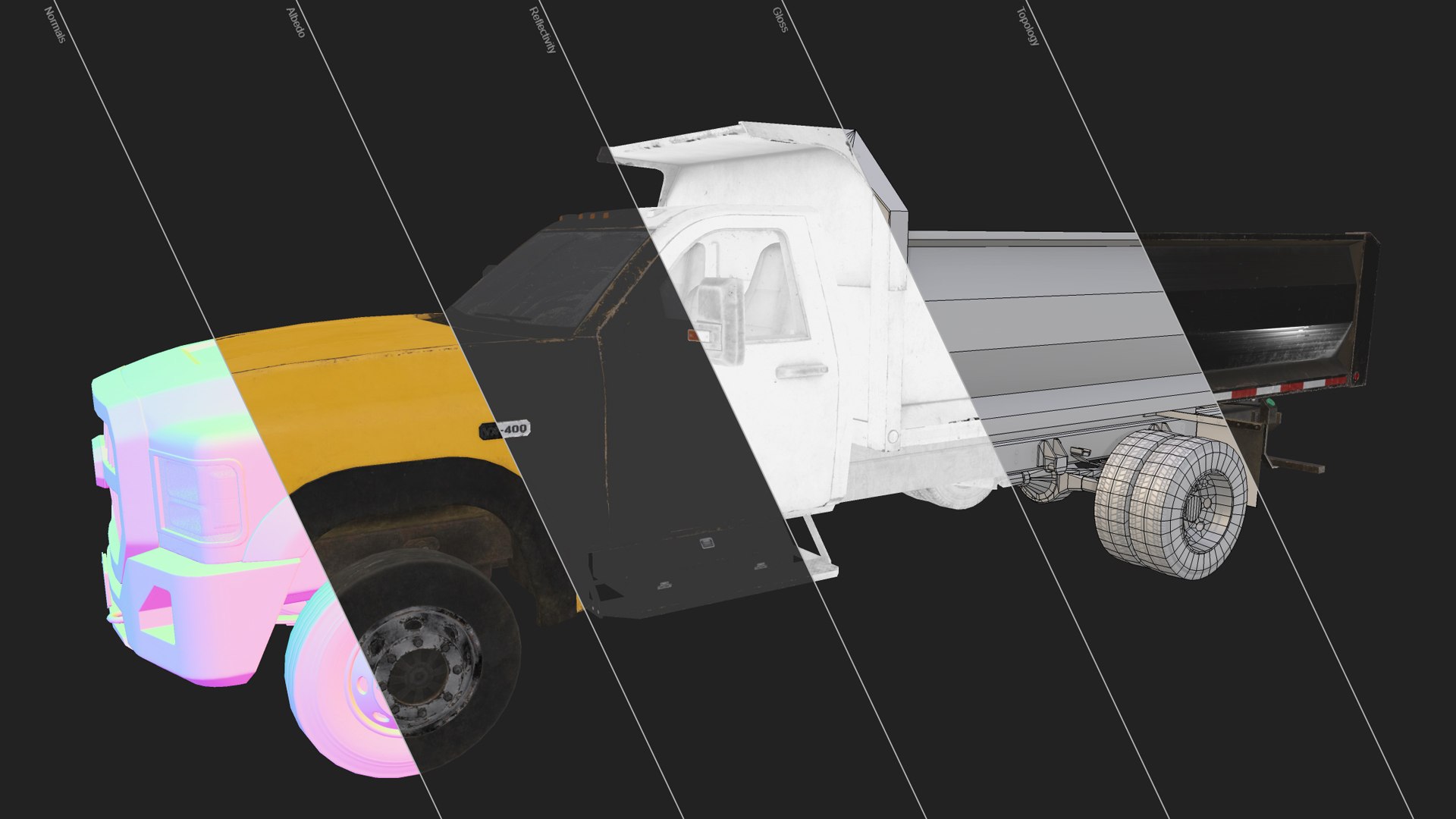 Medium Duty VX400 - Dump Truck 3D model https://p.turbosquid.com/ts-thumb/db/BCic2l/Ls/vx400dumptruck_textures/jpg/1779963753/1920x1080/fit_q87/42607fed63467a49b14554ec3608ecb3e9433854/vx400dumptruck_textures.jpg