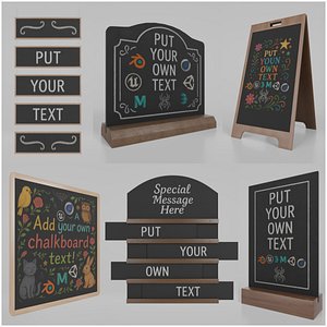 Premium Hospitality Signage - Customizable Chalkboards