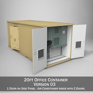 20ft Office Container Version 3