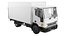 Iveco Eurocargo 100E18 2001 Autocarro con cassone Low-poly PBR