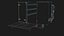 Iveco Eurocargo 100E18 2001 Autocarro con cassone Low-poly PBR