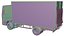 Iveco Eurocargo 100E18 2001 Autocarro con cassone Low-poly PBR