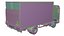 Iveco Eurocargo 100E18 2001 Autocarro con cassone Low-poly PBR