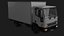 Iveco Eurocargo 100E18 2001 Autocarro con cassone Low-poly PBR