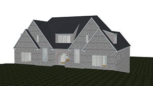 3D House 1120 model