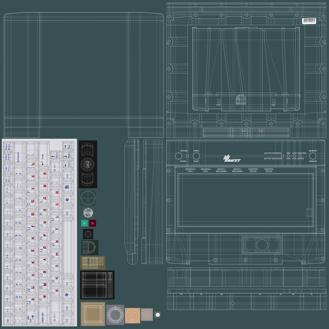 russian millitary laptop baguette 3D model https://p.turbosquid.com/ts-thumb/db/GlxfIE/UghGLubY/unwrappeduvnotebookbagetdiffuse/jpg/1523551575/1920x1080/fit_q87/9386ddfca303e8cd5d660e84eac681e0ed355d65/unwrappeduvnotebookbagetdiffuse.jpg