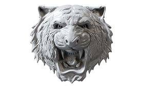 3D CNC Tiger 3D print model