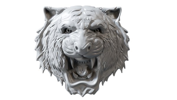 3D CNC Tiger 3D print model