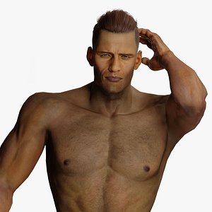 Realistic Arabe Man G1 3D model
