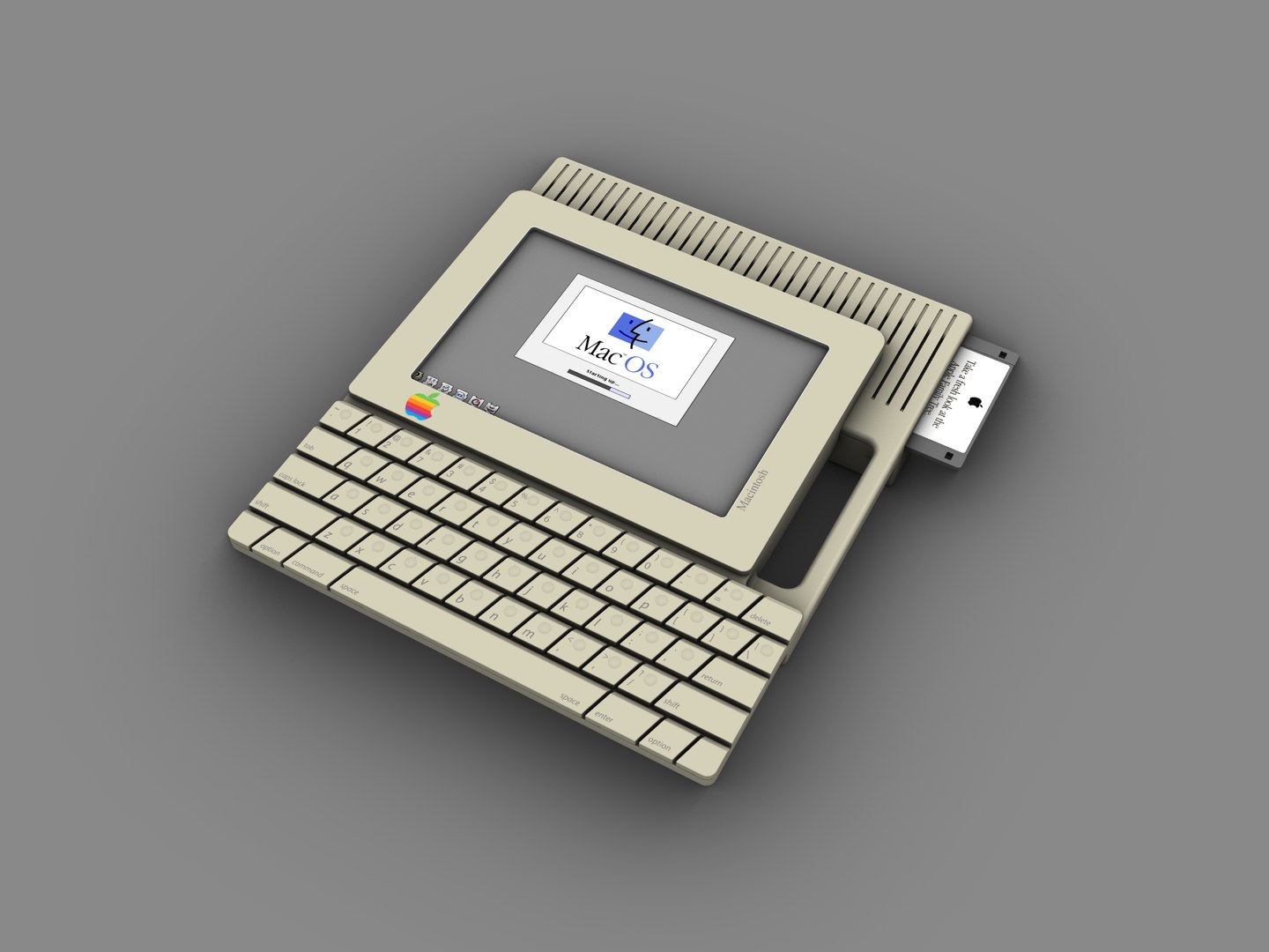 3D FlatMac - TurboSquid 2328919