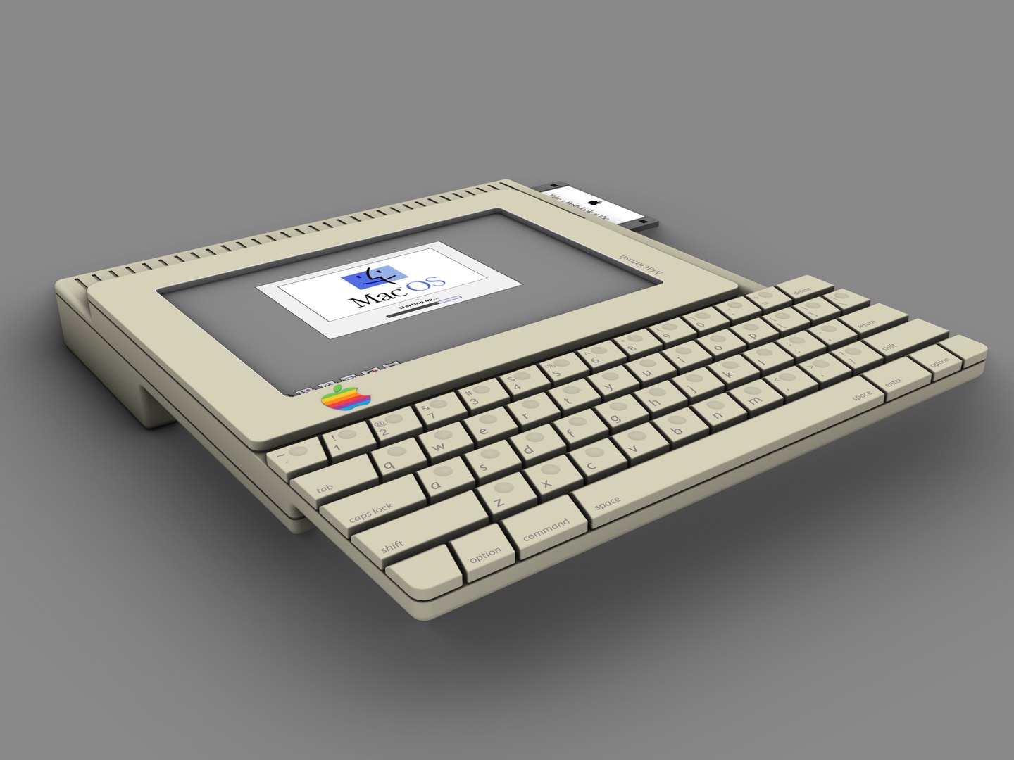 3D FlatMac - TurboSquid 2328919