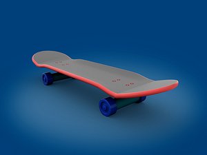 skateboard wheels 3D