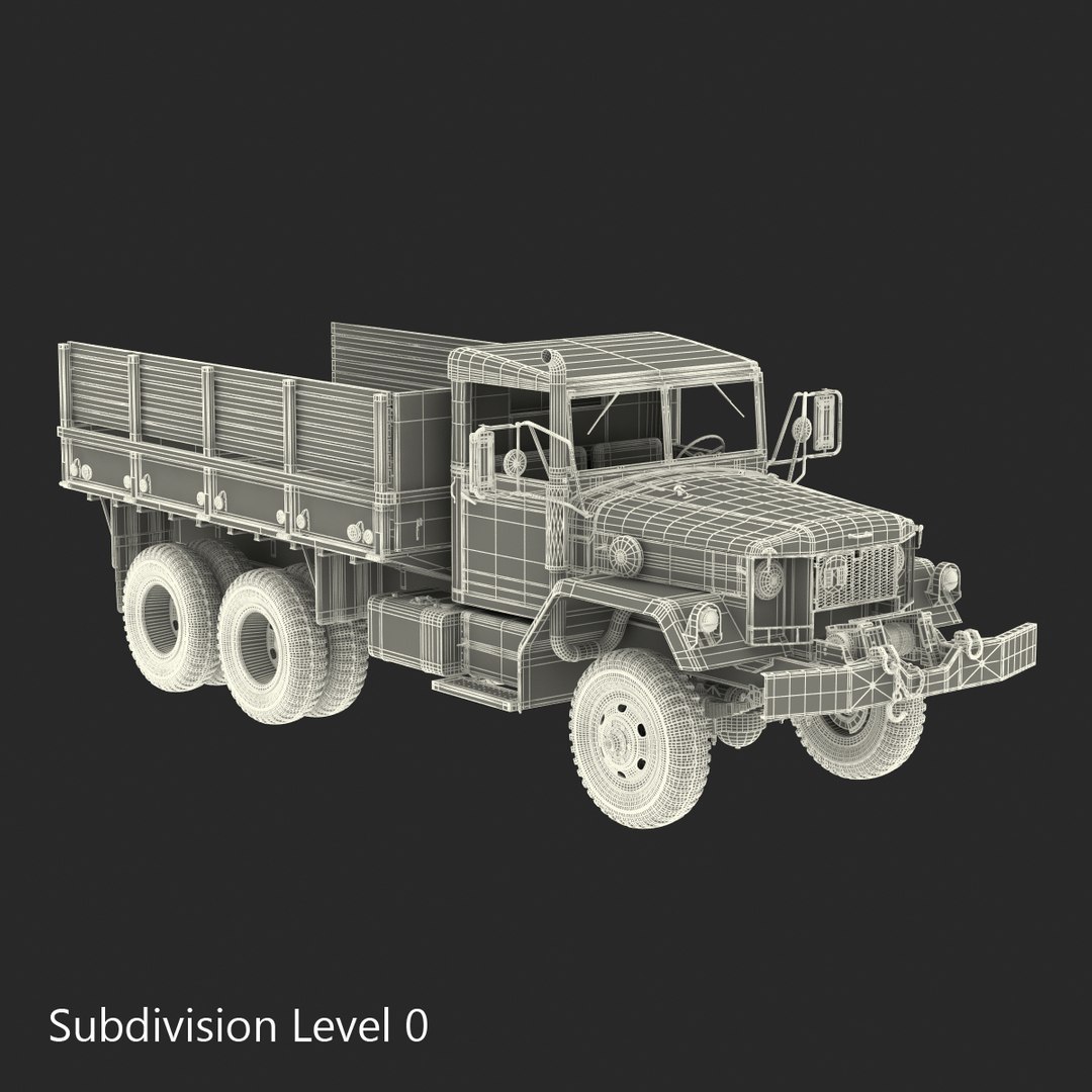 Cargo Truck m135 3d model