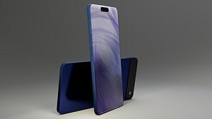 iPhone 17 Air Low Poly 3D Model Game Ready Free low-poly 3D model