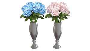 Rose Flowers 3D model