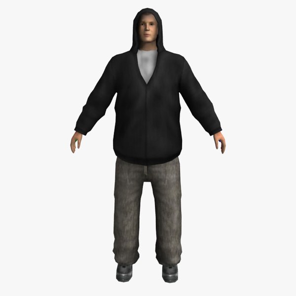 Man Hoodie 3D Models for Download | TurboSquid