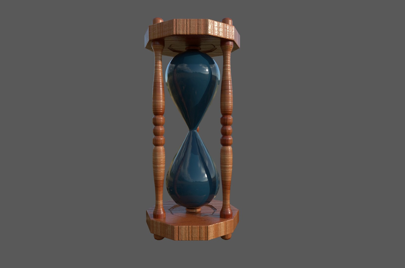 3d Model Hourglass Time Turbosquid 1425786 