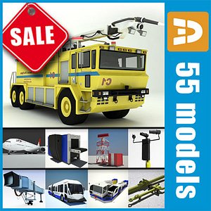 Airport mega pack by 3DRivers