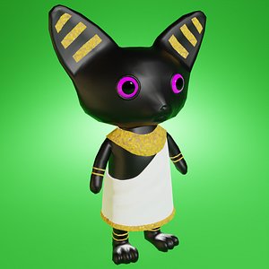 3D egyptian basted