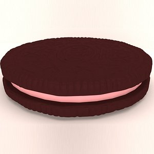 oreo cookie 3D model