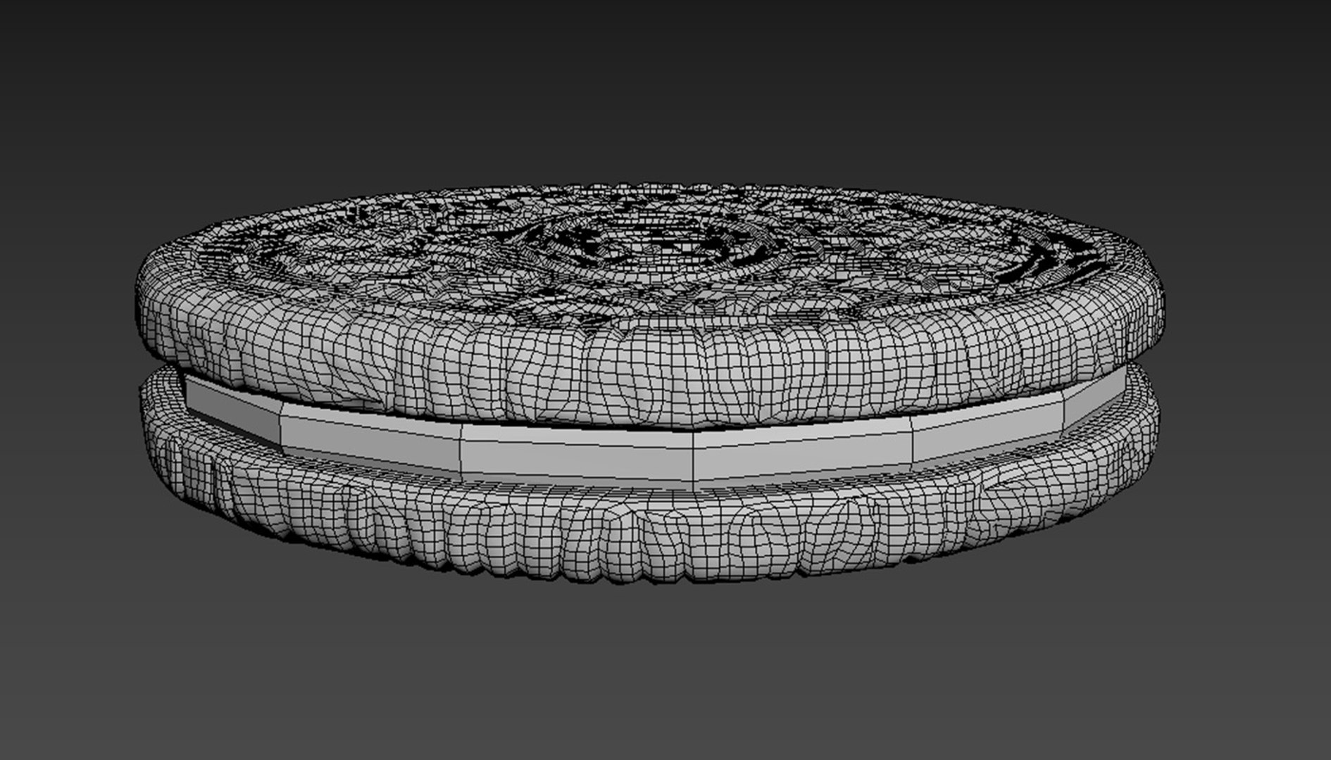 Oreo Cookie 3D Model - TurboSquid 1496584