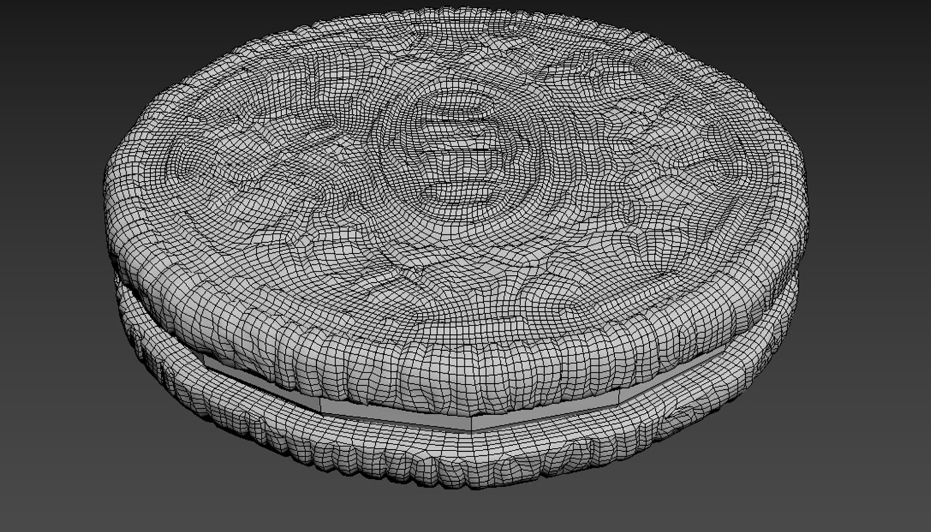 Oreo Cookie 3D Model - TurboSquid 1496584