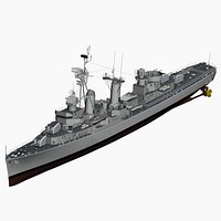 D119 Fletcher Class German destroyer