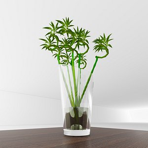 vase bamboo 3d 3ds