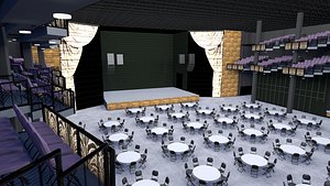 hall theater 3D