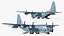 MC 130E Special Operations Transport Aircraft 3D model