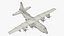MC 130E Special Operations Transport Aircraft 3D model