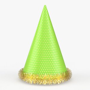 party green hat 3D model