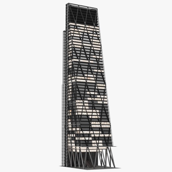 Leadenhall Building Night Glow 3D