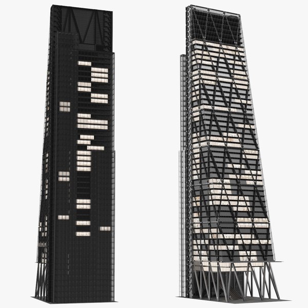 Leadenhall Building Night Glow 3D