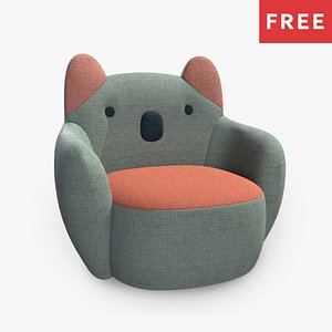 FREE Cute Little Armchair for Kid - KC002 model